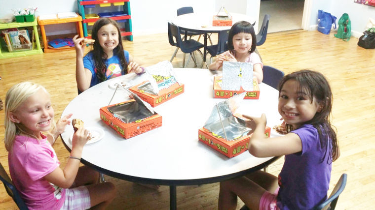 Ambassador Academy students build solar ovens